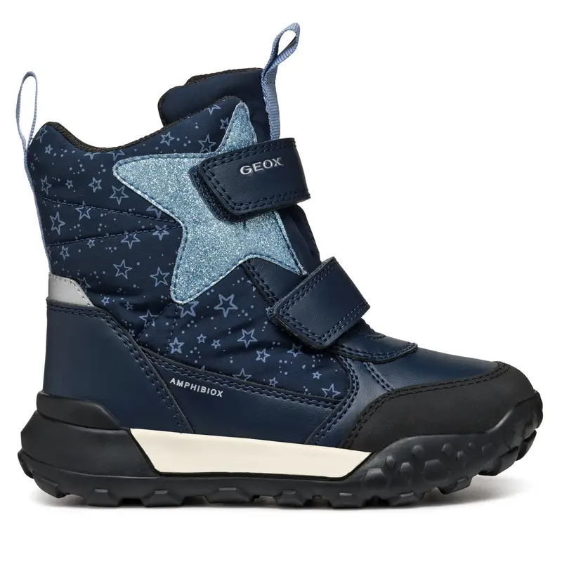 Stivali da neve Geox J Trekkyup Girl B Ab J46M7C 0MNBC CF44Y D Blu scuro