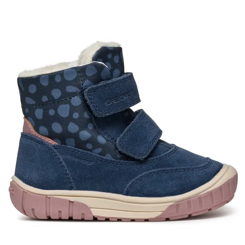Stivali Geox B Omar Girl Wpf B462LB 022MN C4002 M Blu scuro