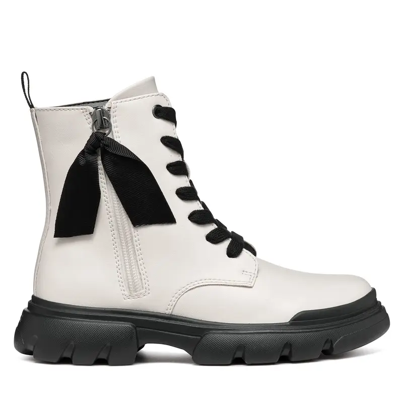 Stivali Geox J Junette Girl J36HVG 000BC C1M9B S Écru Écru