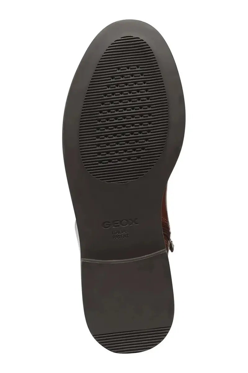 stivali in pelle D SERILDA donna colore marrone D46WYA 00043 C6002 miniatura 5