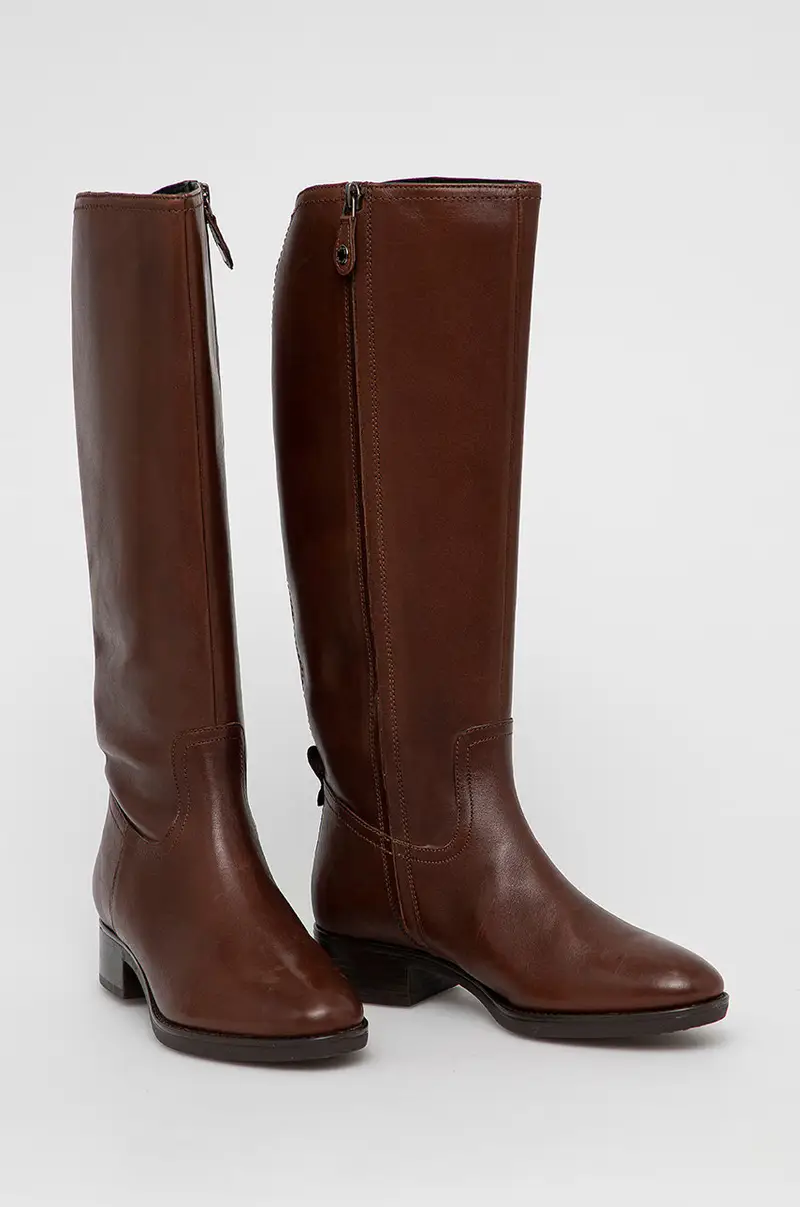 stivali in pelle Marrone miniatura 2