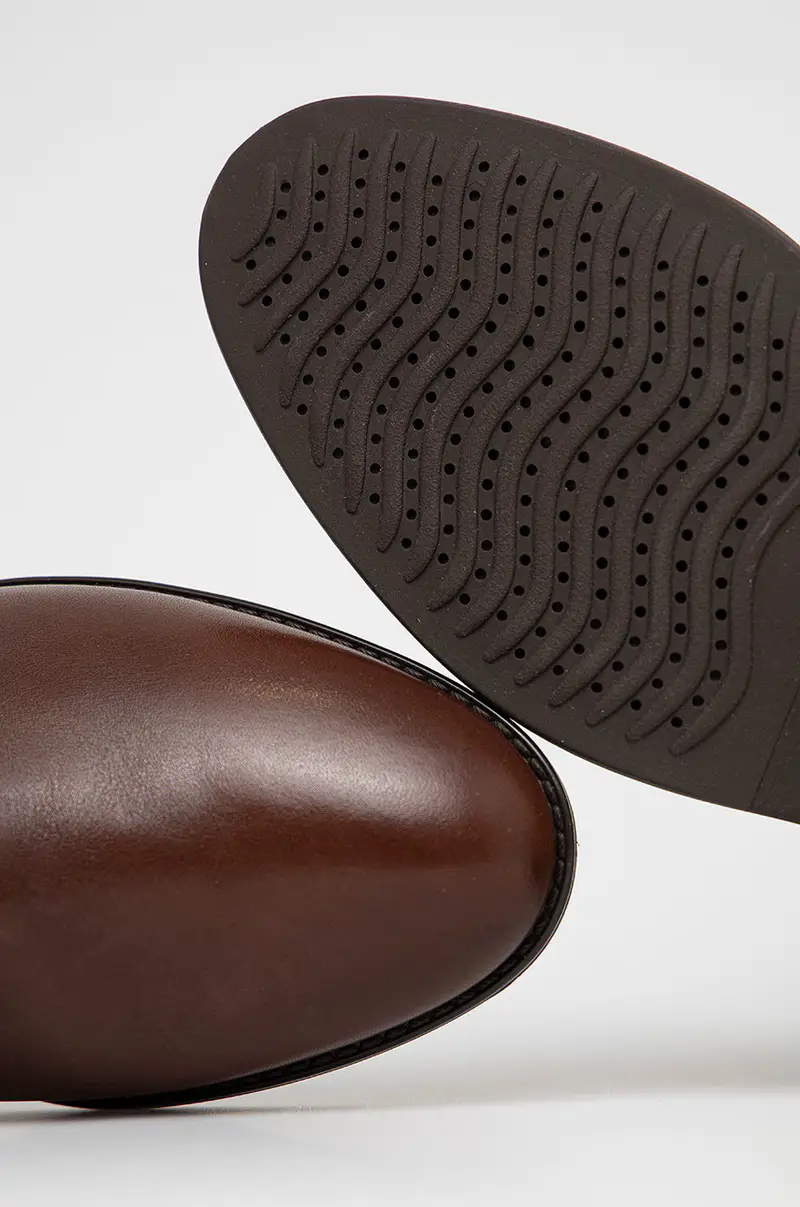 stivali in pelle Marrone miniatura 4