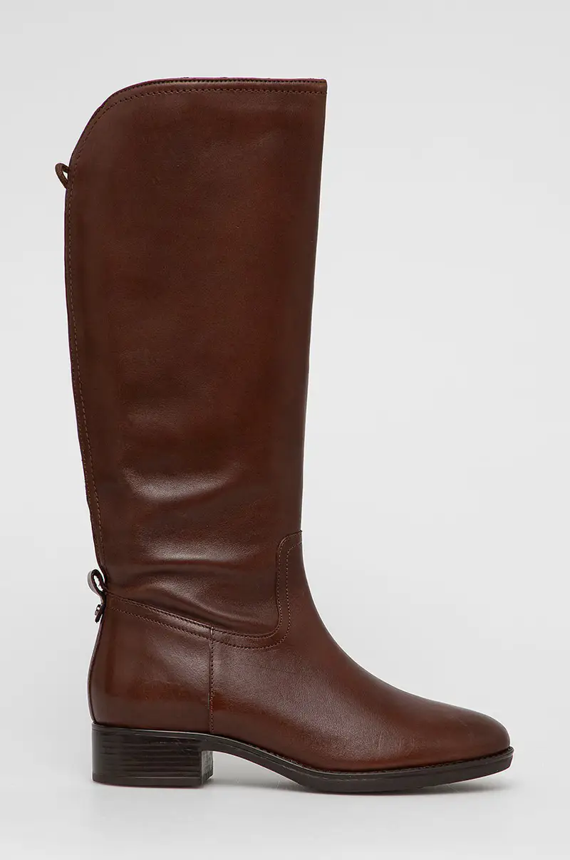 stivali in pelle Marrone