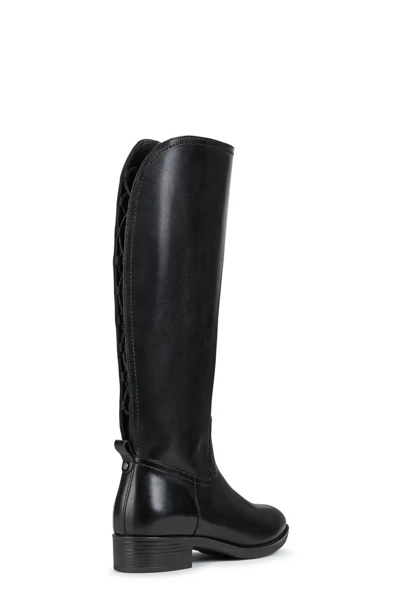 stivali in pelle Nero miniatura 5