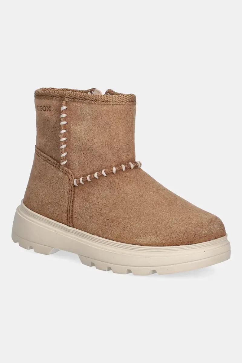 stivali invernali in nubuck per bambini KIDDARTAH Marrone