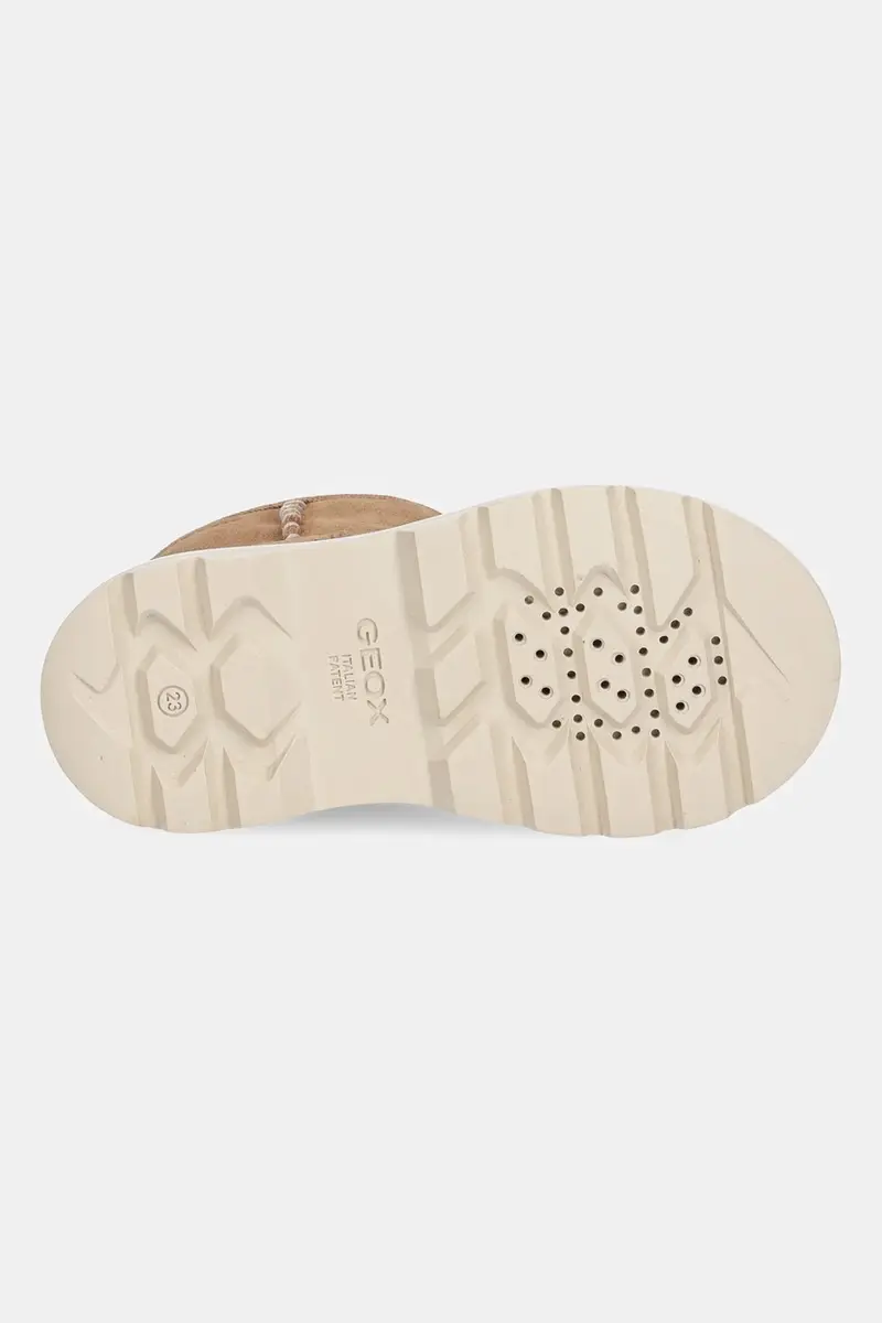 stivali invernali in nubuck per bambini KIDDARTAH Marrone miniatura 5