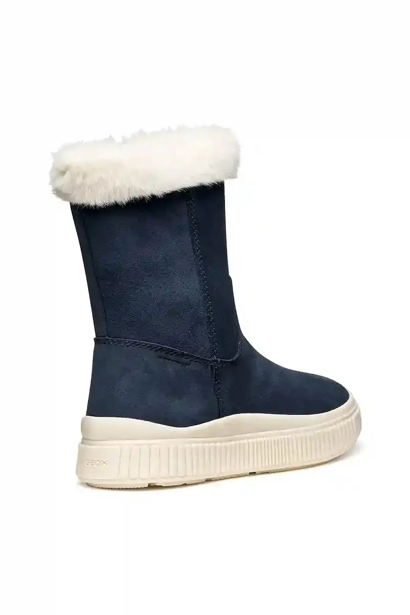 stivali invernali in nubuck per bambini LAQUINNY colore blu navy J56NFB.00022 miniatura 3