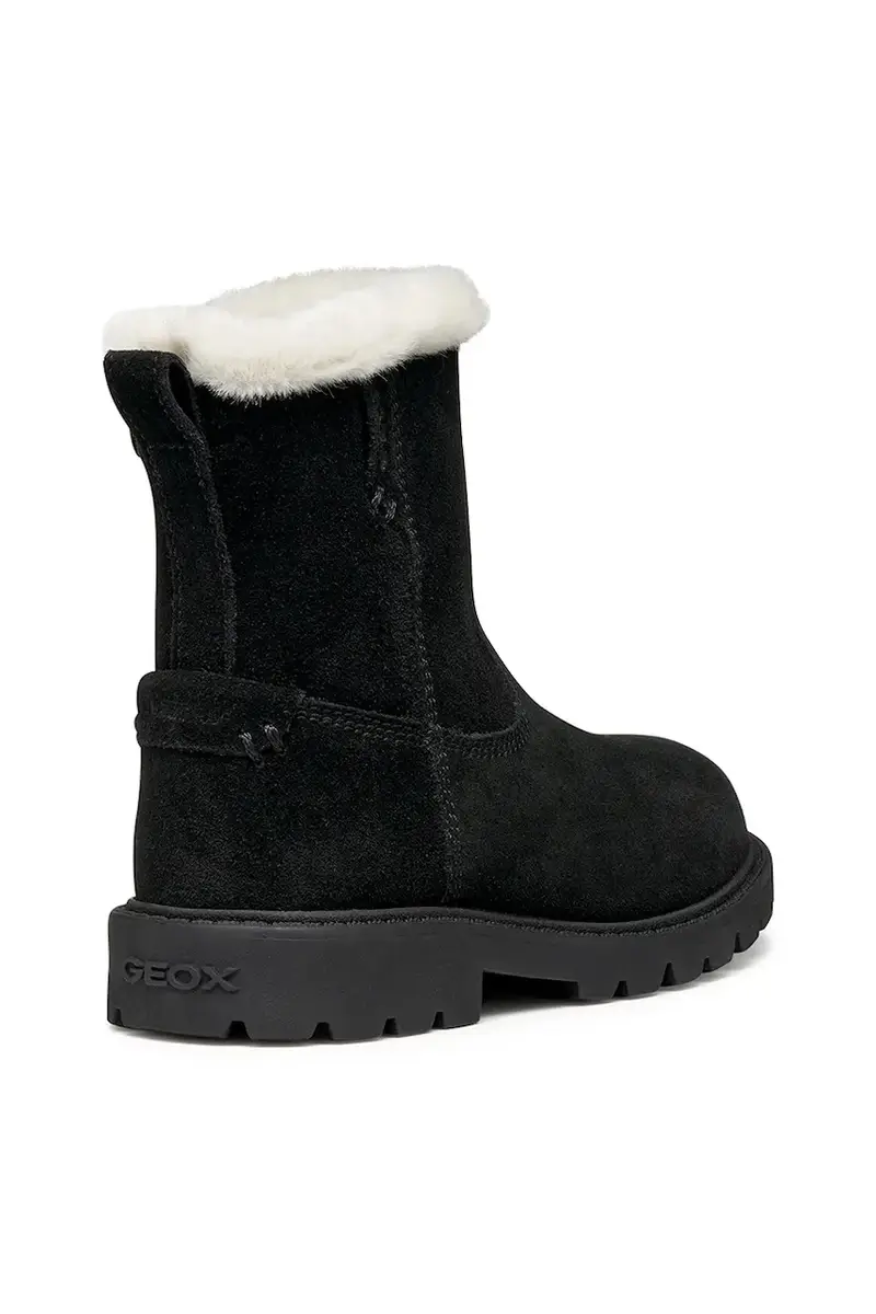 stivali invernali in nubuck per bambini SHAYLAX colore nero J46EYA.00022 miniatura 3