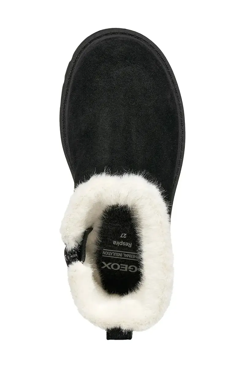 stivali invernali in nubuck per bambini SHAYLAX colore nero J46EYA.00022 miniatura 5