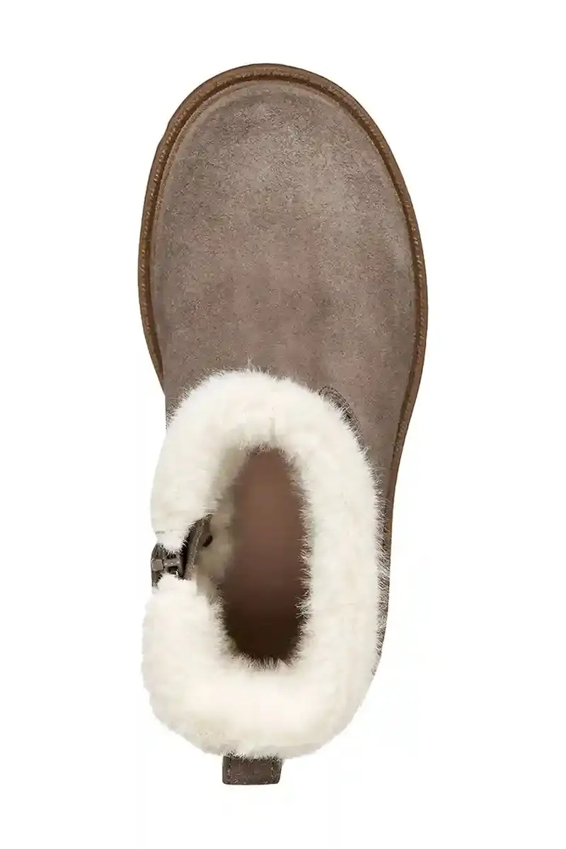 stivali invernali in nubuck per bambini SHAYLAX Marrone miniatura 5