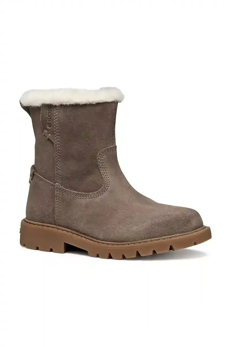 stivali invernali in nubuck per bambini SHAYLAX Marrone