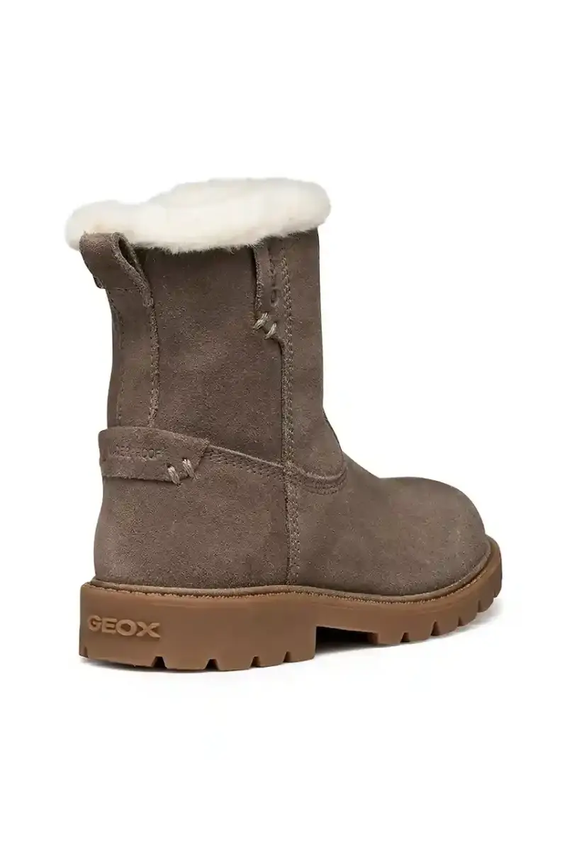 stivali invernali in nubuck per bambini SHAYLAX Marrone miniatura 3