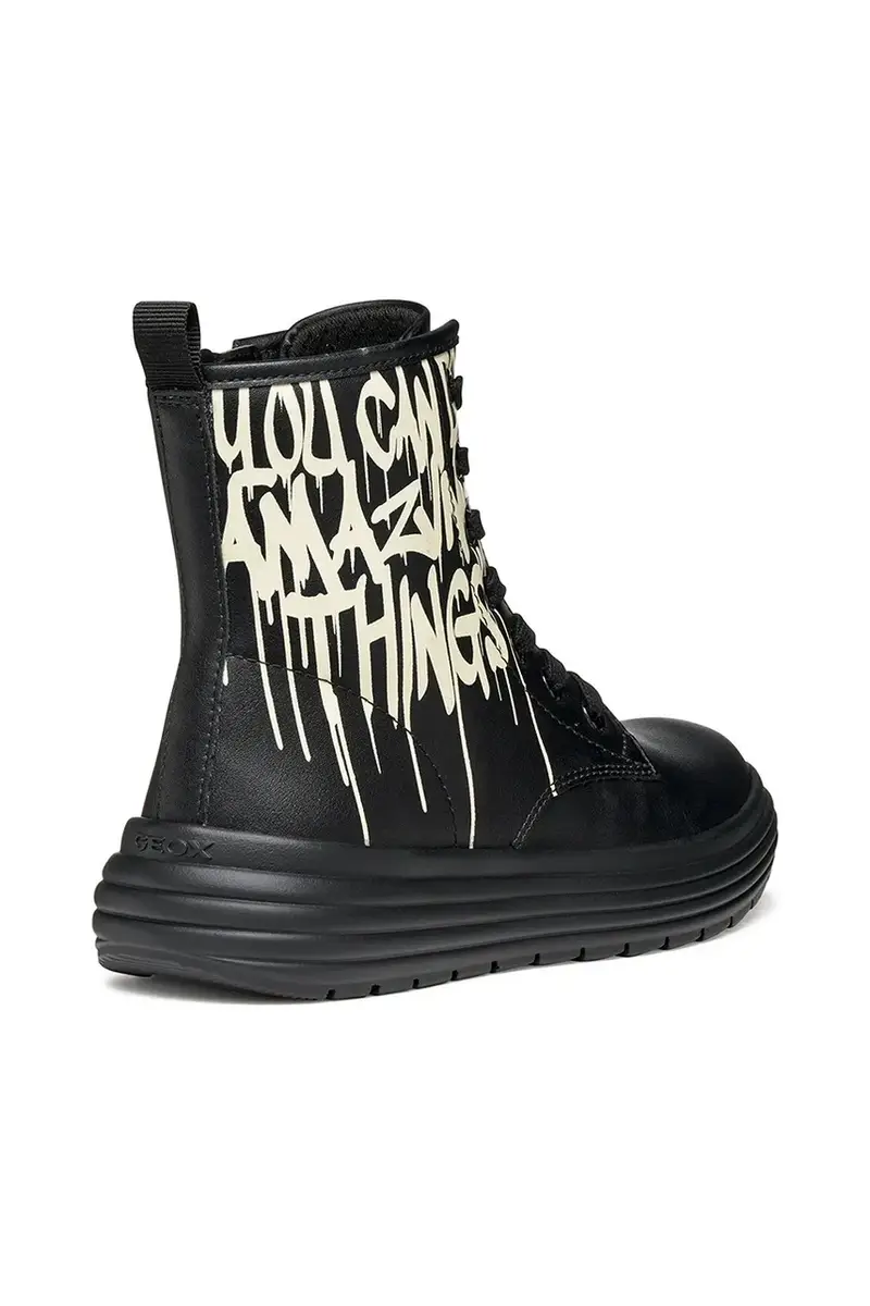 stivali per bambini PHAOLAE colore nero J16ETA.00004 miniatura 3