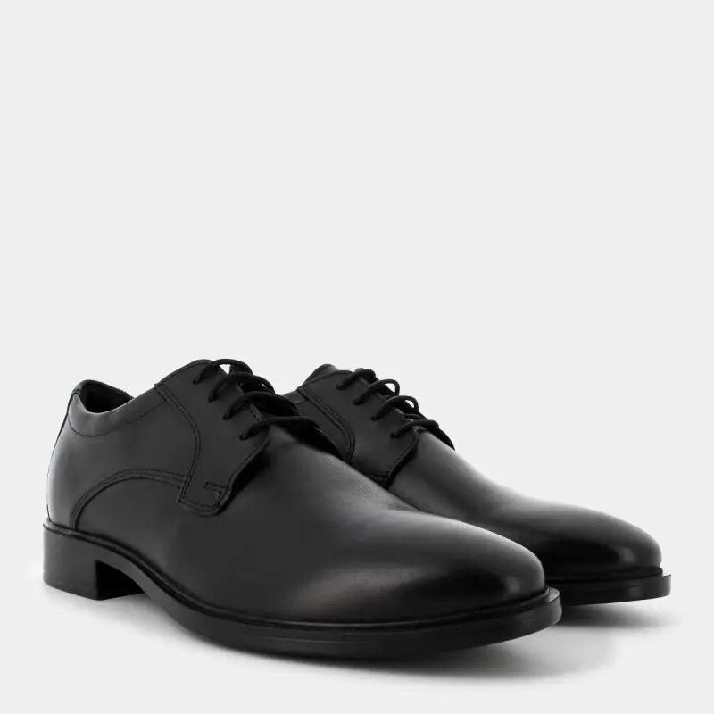 Stringate Geox da Uomo, nero miniatura 2