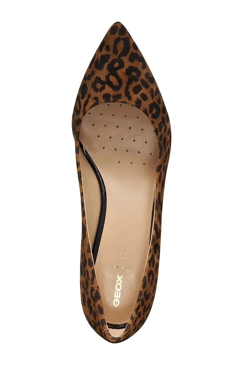 tacchi in pelle D KLEOPY colore marrone D55YBA 00007 C6001 miniatura 5