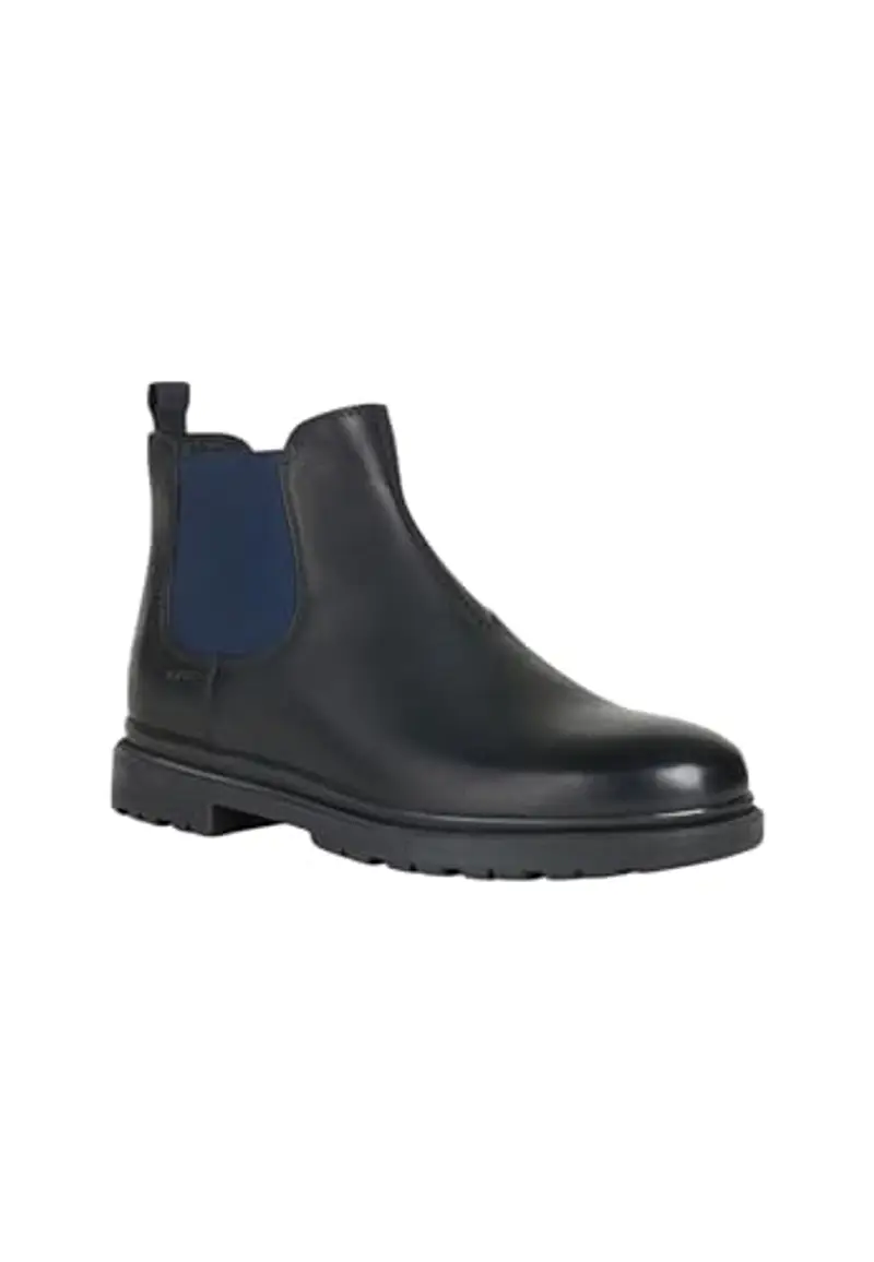 Geox U Andalo A, Stivali Uomo, Nero Blu Black Navy, 41 EU miniatura 2