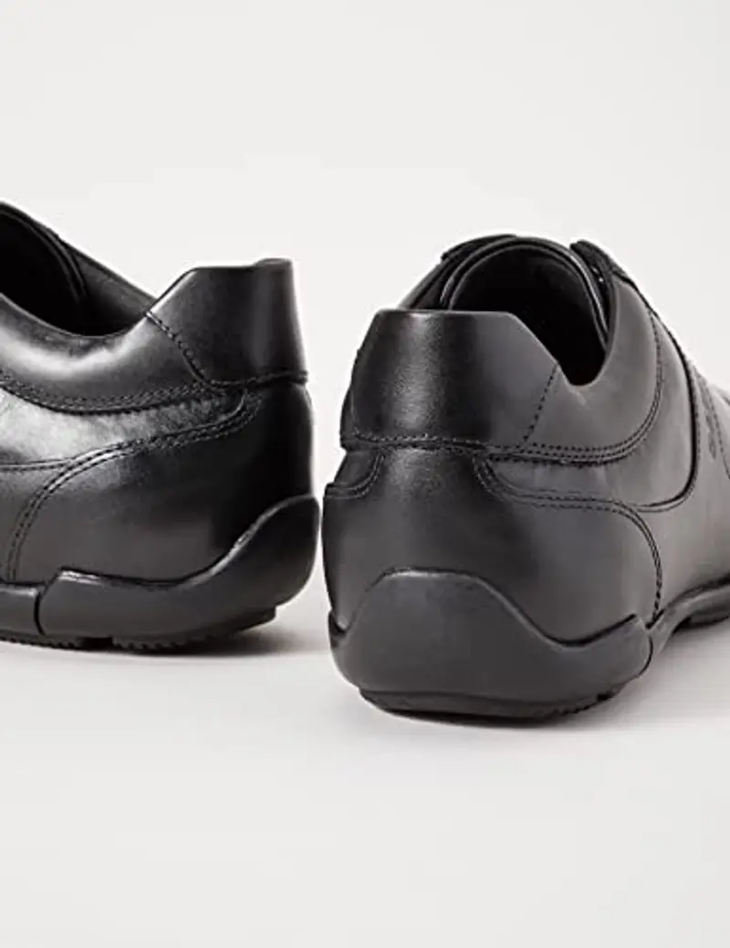 Geox U Edgware A, Sneakers Uomo, Nero, 43 EU miniatura 2