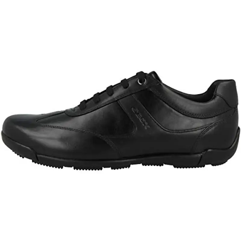 Geox U Edgware A, Sneakers Uomo, Nero, 44 EU