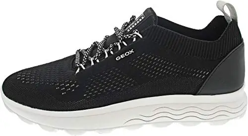 Geox U Spherica A, Sneaker Uomo, Nero U15K, 40 EU