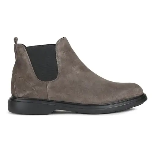 Geox Uomo U Ottavio C Stivaletti Uomo, Grigio (Mud), 43 EU miniatura 3