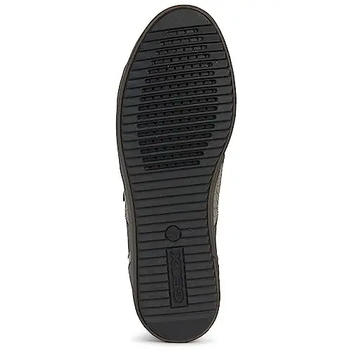 Geox Women's D Blomiee E Sneaker, Grigio Scuro, 37 EU miniatura 3