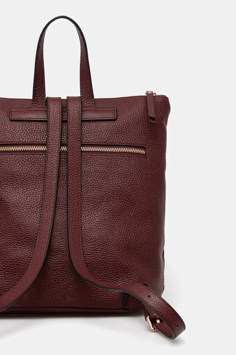 zaino in pelle IRENIE donna colore granata D25JVA 00046 miniatura 3