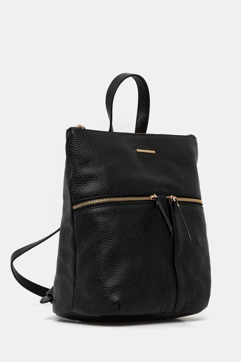 zaino in pelle IRENIE donna colore nero D25JVA 00046 miniatura 2