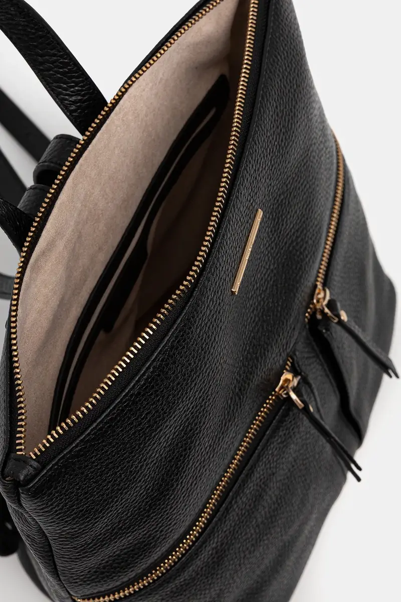 zaino in pelle IRENIE donna colore nero D25JVA 00046 miniatura 5