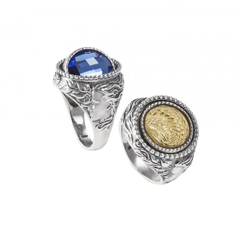 Anello Arg 925/000 E Cristallo Sfaccettato Mese Giugno - Gerardo Sacco