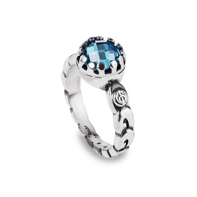 Anello Argento 925 Con Cubik Zirconia - Gerardo Sacco