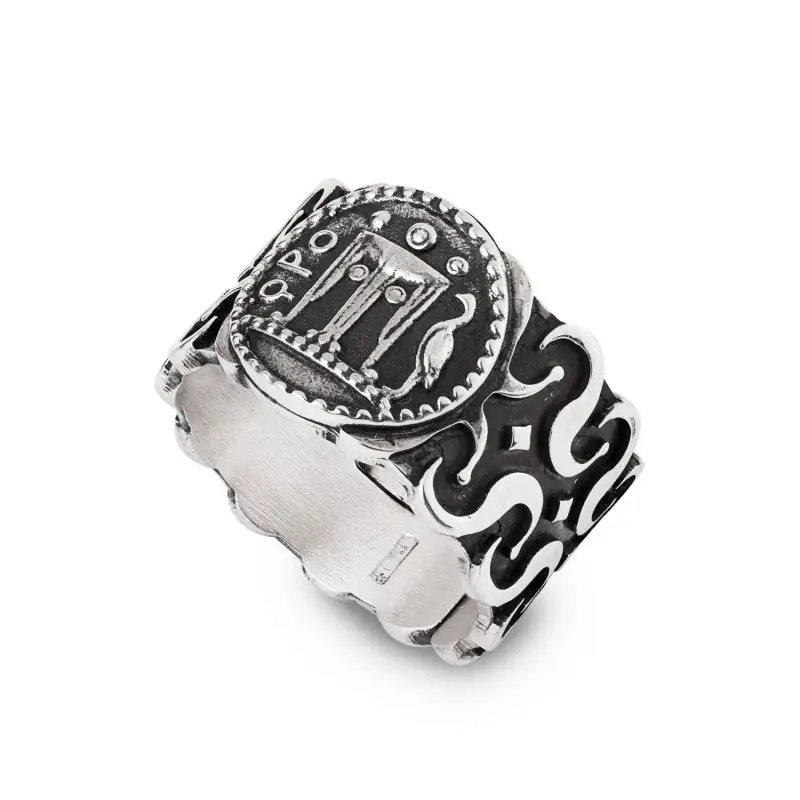 Anello Fascia Greca - Anello - Gerardo Sacco