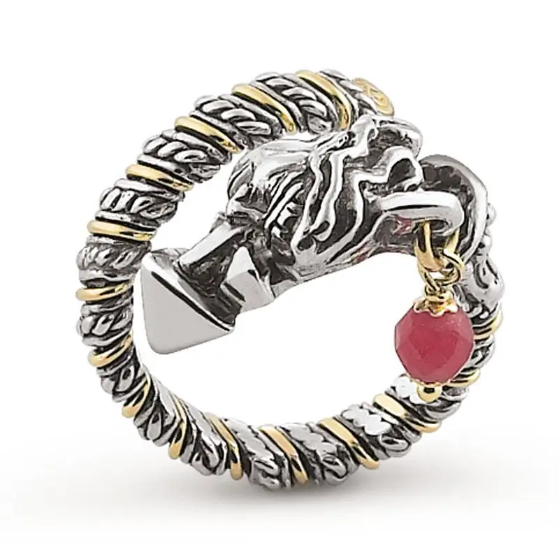 Anello Gerardo Sacco Da Donna In Argento E Rame