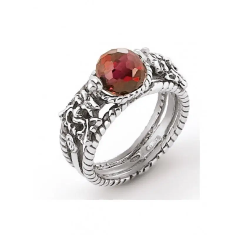 Anello Gerardo Sacco Da Donna In Argento E Zirconia