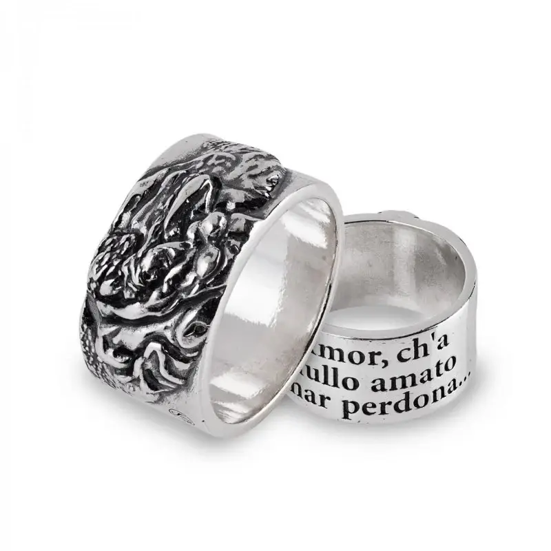 Anello Gerardo Sacco In Argento - Gs 50267