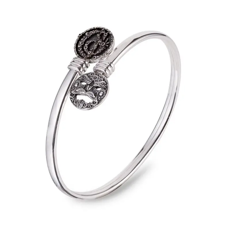 Bracciale Argento 925 Un Giro Logo Maschera - Gerardo Sacco