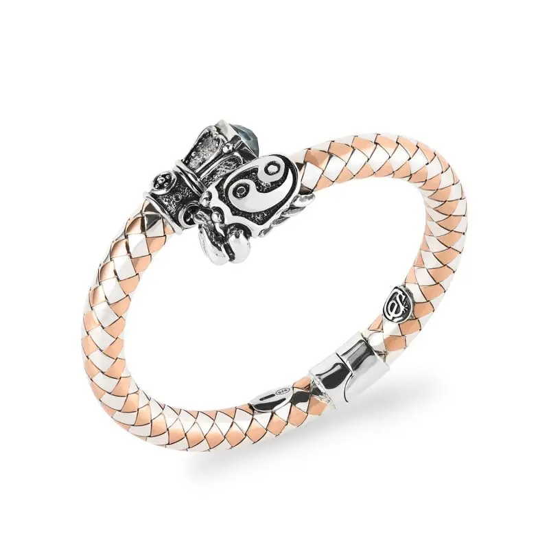 Bracciale Argento Tit 925/000 Rame Cancro - Gerardo Sacco