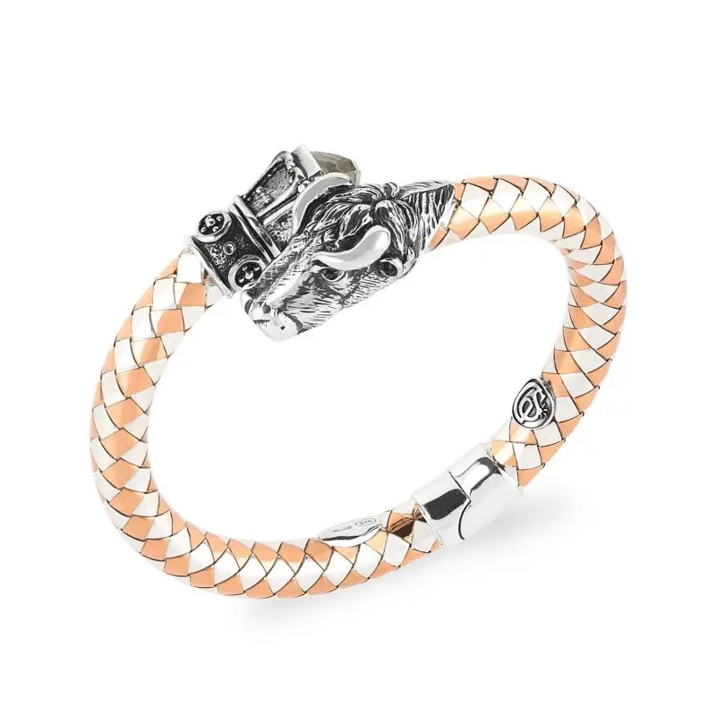 Bracciale Argento Tit 925/000 Rame Toro Zodiaco - Gerardo Sacco