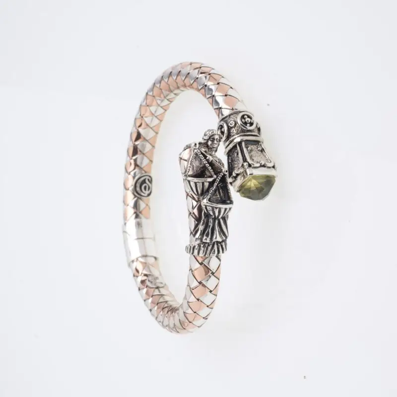 Bracciale Argento Tit 925/000 Rame Zodiaco - Gerardo Sacco