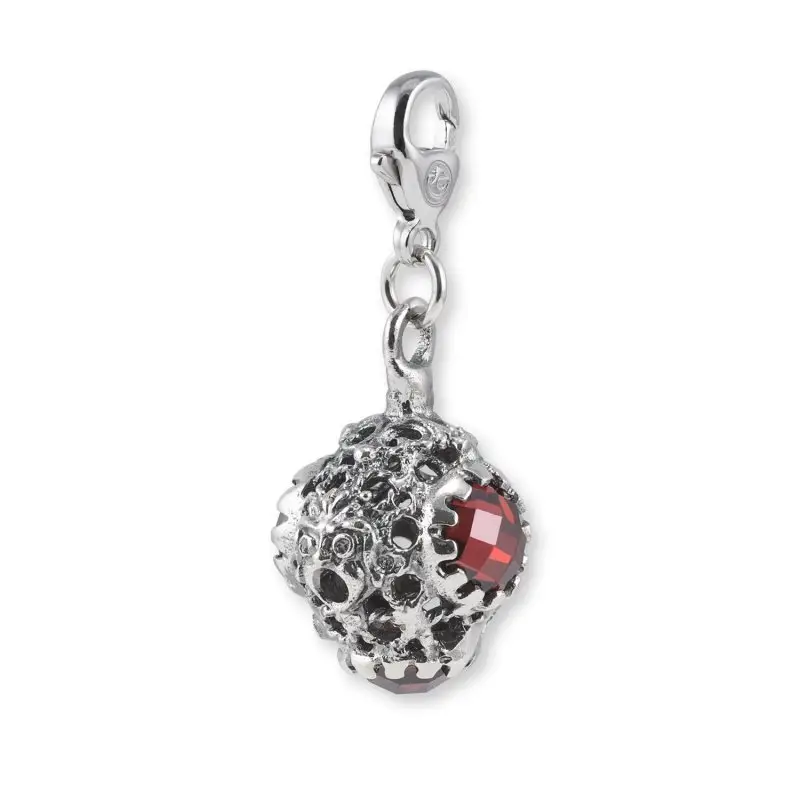 Ciondolo Trottola Argento 925 Con Zirconia - Gerardo Sacco