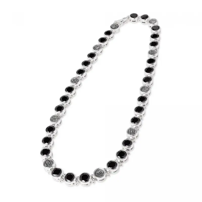 Collane Gerardo Sacco In Argento E Zirconia - Gs 50234Ne