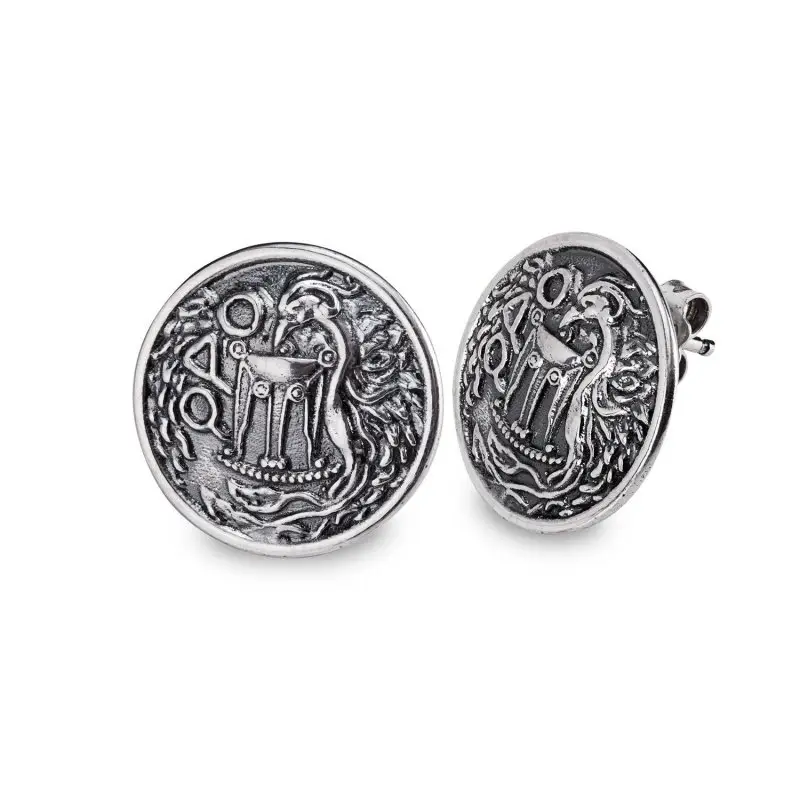 Orecchino Gerardo Sacco in Argento - GS 28008