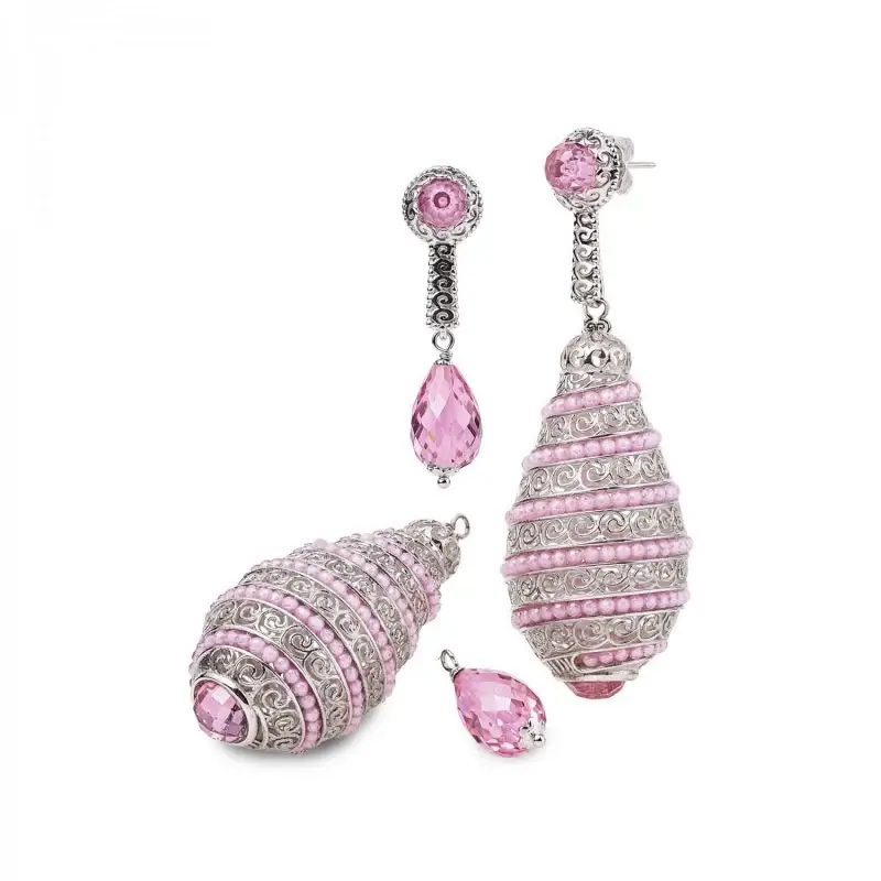 Orecchino Gerardo Sacco In Argento - Gs 28032Ra