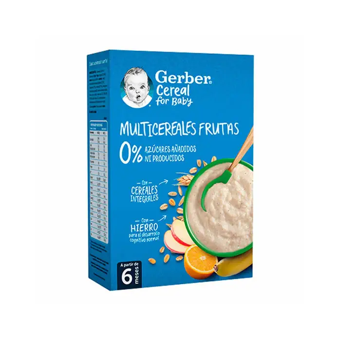 Gerber Multicereali Frutta 0% 270g