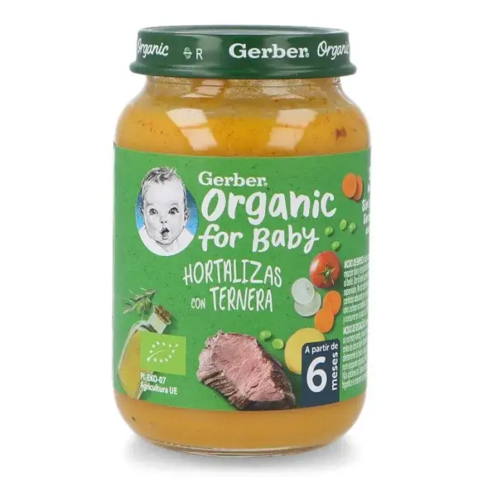 Gerber Verdure Bio Vitello 190g