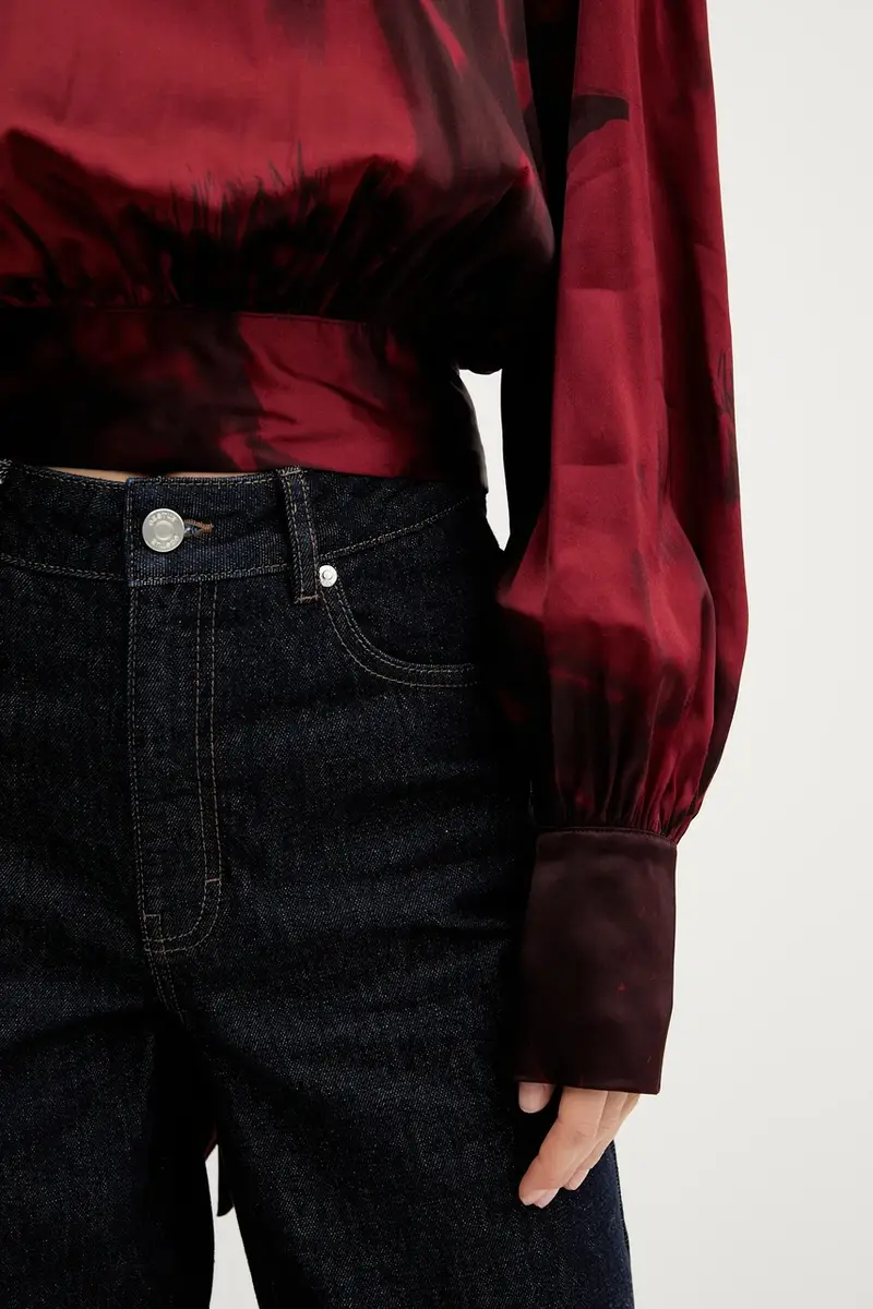 camicetta donna colore granata 10910632 miniatura 5