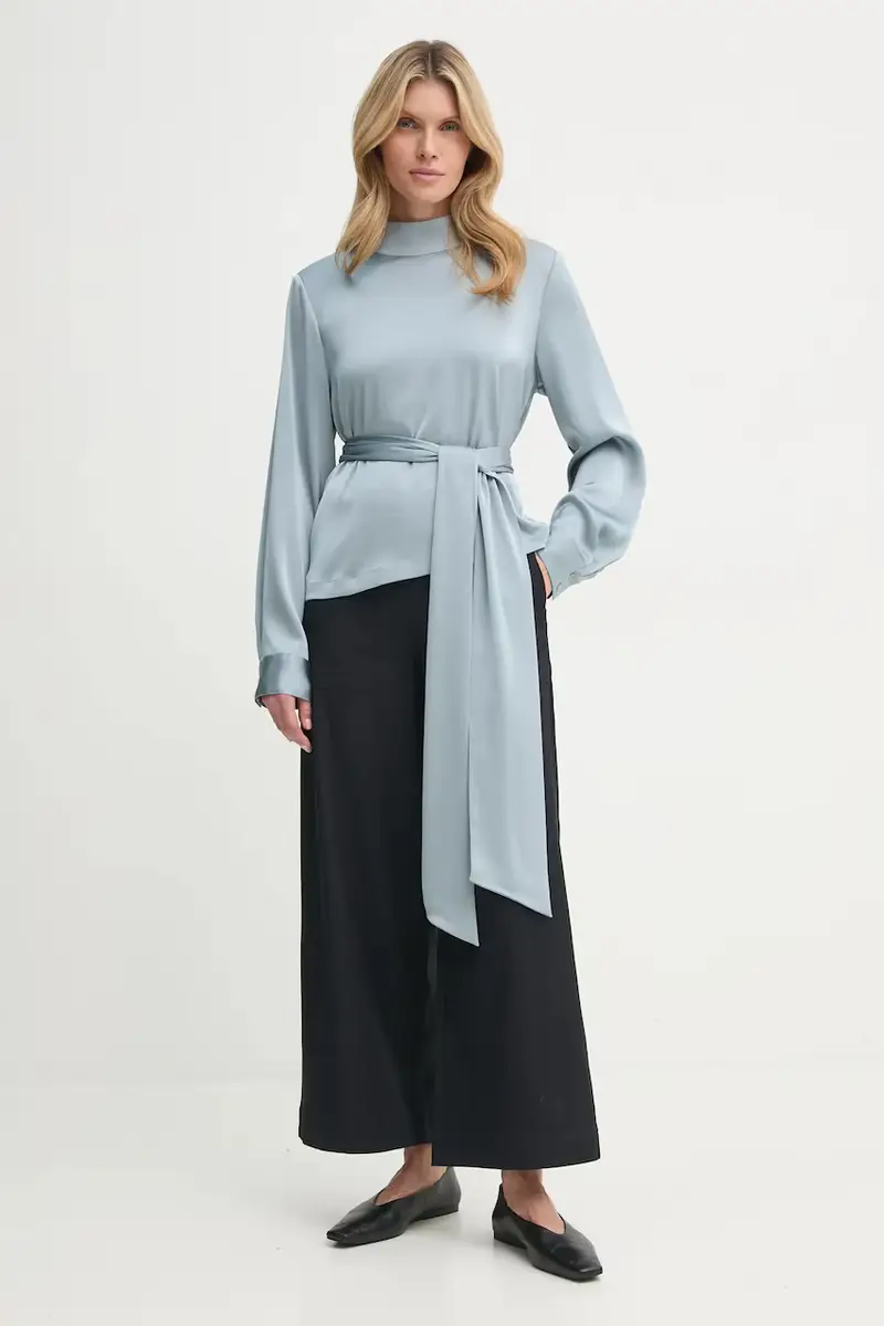 camicetta donna colore grigio 10909751 miniatura 2