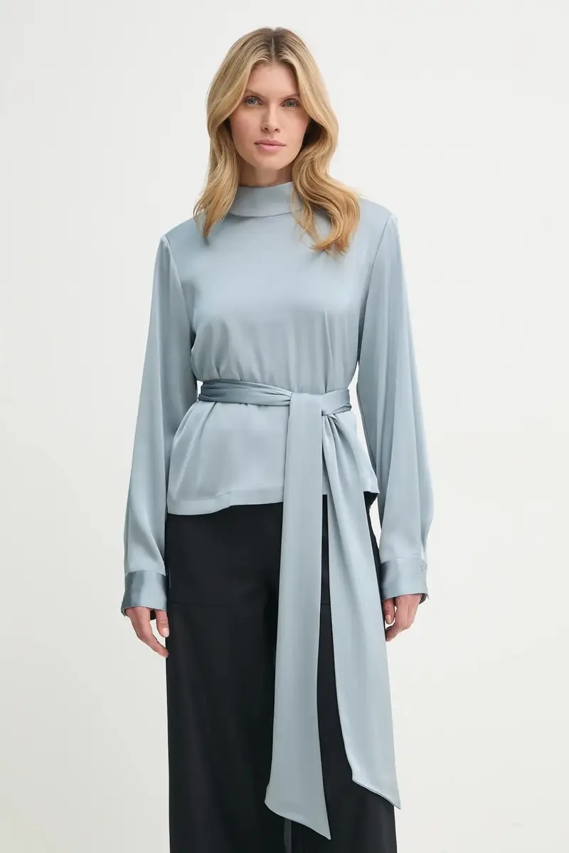 camicetta donna colore grigio 10909751 miniatura 4