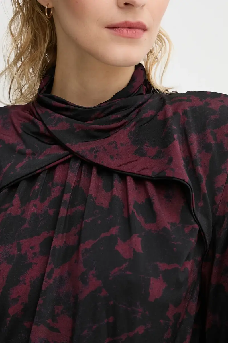 camicetta donna colore rosso 10909578 miniatura 5