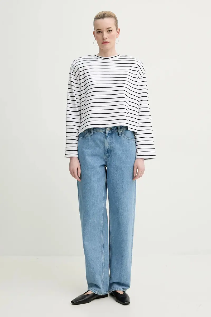 camicia a maniche lunghe colore bianco 10909341 miniatura 2