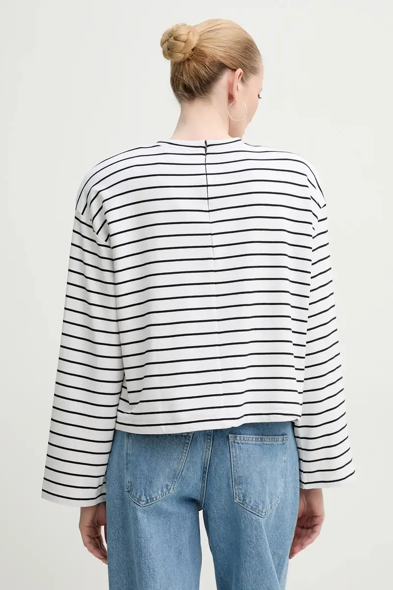 camicia a maniche lunghe colore bianco 10909341 miniatura 3